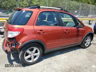 2009 Suzuki SX4 Touring AWD with VIN JS2YB417696200378, listed as a Copart auction lot 62911494 with 176,257 mi miles and Salvage Title. Bid and sale history available at DreamBid. Image 3.