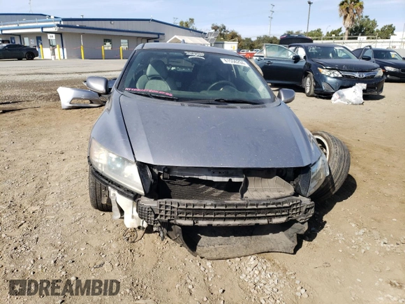 2012 Honda CR-Z with VIN JHMZF1C43CS000138, listed as a Copart auction lot 81556204 with 162,160 mi miles and Salvage Title. Bid and sale history available at carsss.com. Image 5.