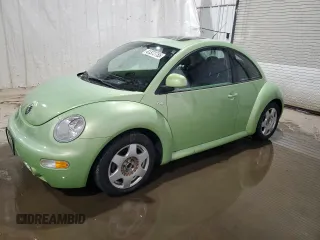 2000 Volkswagen Beetle GLS с VIN 3VWCD21CXYM458155, выставлен на аукционе Copart как лот 41372755 с пробегом Не указан миль и Списание • Salvage title. История ставок и продаж доступна на DreamBid. Изображение 1.
