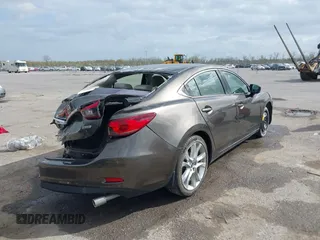 2017 Mazda Mazda6 Touring with VIN JM1GL1V52H1100784, listed as a IAAI auction lot 41818188 with 17,807 mi miles. Bid and sale history available at carsss.com. Image 4.