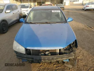 2006 Kia Spectra EX with VIN KNAFE121965262406, listed as a Copart auction lot 74614214 with 181,029 mi miles and Salvage Title. Bid and sale history available at carsss.com. Image 5.