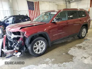 2023 Jeep Grand Cherokee Limited z VIN 1C4RJKBG7P8865294, wystawiony jako Copart lot #57562135 z przebiegiem 35 612 mil mil oraz Szkoda całkowita • Salvage title. Historia ofert i sprzedaży dostępna na DreamBid. Obrazek 1.