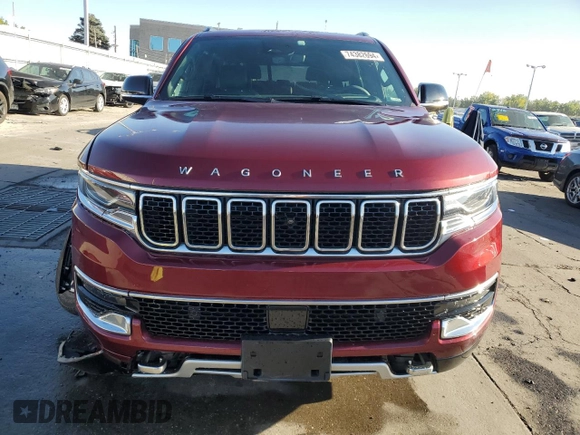 2023 Jeep Wagoneer Series II Carbide with VIN 1C4SJVBP3PS526909, listed as a Copart auction lot 74382694 with 21,949 mi miles and Salvage title. Bid and sale history available at DreamBid. Image 5.