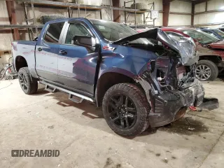 2021 Chevrolet Silverado 1500 LT Trail Boss with VIN 1GCPYFED1MZ256526, listed as a Copart auction lot 47213575 with 50,588 mi miles and Salvage Title. Bid and sale history available at DreamBid. Image 4.