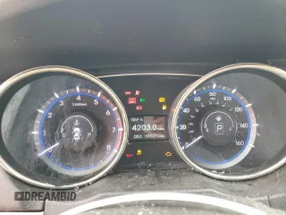 2013 Hyundai Sonata GLS with VIN 5NPEB4AC4DH572472, listed as a Copart auction lot 80131574 with 192,927 mi miles and Salvage Title. Bid and sale history available at carsss.com. Image 9.