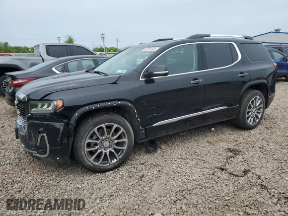 2022 GMC Acadia Denali with VIN 1GKKNXLS8NZ172901, listed as a Copart auction lot 59191535 with 19,116 mi miles and Salvage title. Bid and sale history available at DreamBid. Image 1.