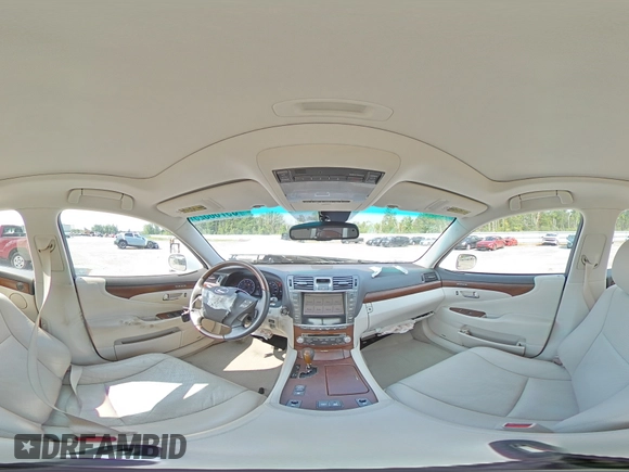 2010 Lexus LS 460 z VIN JTHBL5EF0A5097424, wystawiony jako Copart lot #59780325 z przebiegiem Nie podano mil oraz Szkoda całkowita • Salvage title. Historia ofert i sprzedaży dostępna na DreamBid. Obrazek 14.