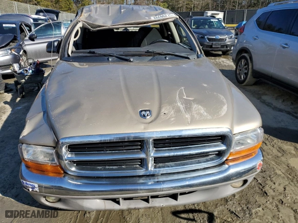 2004 Dodge Dakota SLT with VIN 1D7HL48N64S780605, listed as a Copart auction lot 88696215 with 110,150 mi miles and Salvage Title. Bid and sale history available at carsss.com. Image 5.