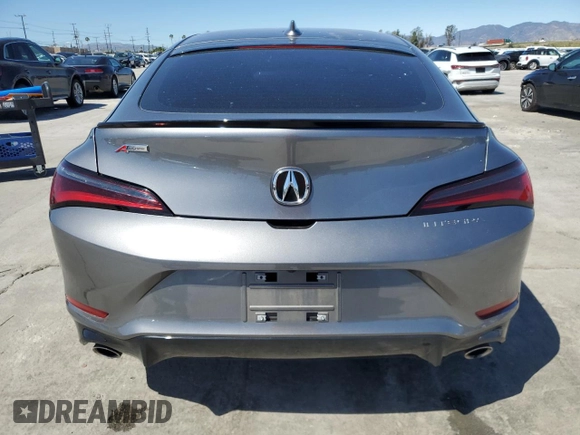 2024 Acura Integra w/A-Spec Package with VIN 19UDE4H37RA021364, listed as a Copart auction lot 47843185 with 5,979 mi miles and Salvage title. Bid and sale history available at DreamBid. Image 6.