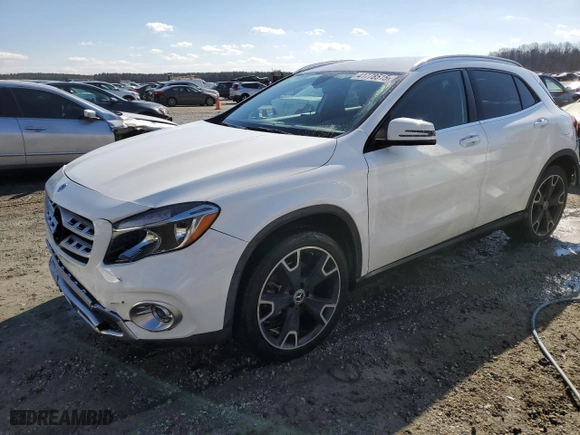 2019 Mercedes-Benz GLA with VIN WDCTG4EB3KU004415, listed as a Copart auction lot 41778515 with 97,333 mi miles and Salvage Title. Bid and sale history available at carsss.com. Image 1.