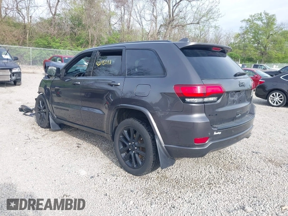 2018 Jeep Grand Cherokee Laredo E with VIN 1C4RJFAG0JC120383, listed as a IAAI auction lot 42115098 with Not Provided miles and . Bid and sale history available at DreamBid. Image 3.