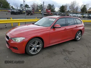 2014 BMW 3 Series 328i xDrive with VIN WBA3G7C57EKN37062, listed as a Copart auction lot 49487195 with 108,521 mi miles and Salvage Title. Bid and sale history available at carsss.com. Image 1.