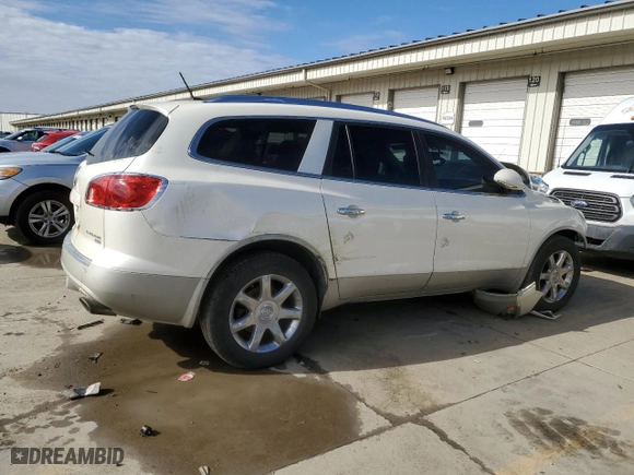2011 Buick Enclave CXL-1 with VIN 5GAKVBED6BJ310878, listed as a Copart auction lot 44577455 with 138,409 mi miles and Salvage Title. Bid and sale history available at carsss.com. Image 3.