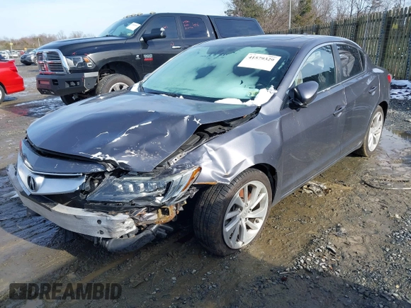 2017 Acura ILX with VIN 19UDE2F38HA015675, listed as a IAAI auction lot 41579329 with 93,539 mi miles. Bid and sale history available at carsss.com. Image 18.