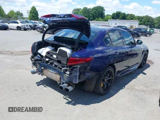 2020 Alfa Romeo Giulia Quadrifoglio with VIN ZARFAMEV7L7632532, listed as a IAAI auction lot 42191025 with 31,703 mi miles and . Bid and sale history available at DreamBid. Image 4.