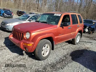 2002 Jeep Liberty Limited with VIN 1J8GL58K52W224821, listed as a Copart auction lot 49981545 with 228,024 mi miles and Salvage Title. Bid and sale history available at carsss.com. Image 1.