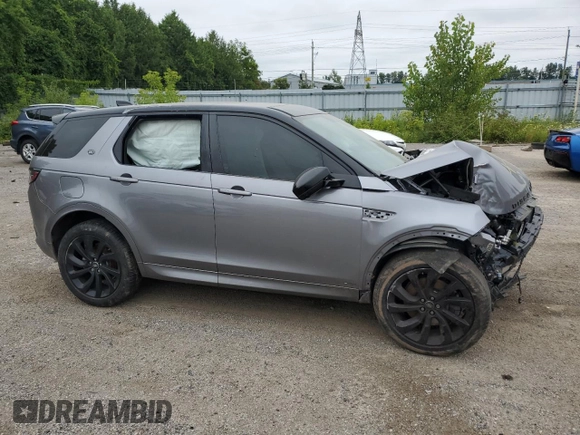 2020 Land Rover Discovery Sport SE R-Dynamic with VIN SALCL2FX2LH837089, listed as a Copart auction lot 66073924 with 0 mi miles and Salvage Title. Bid and sale history available at carsss.com. Image 4.
