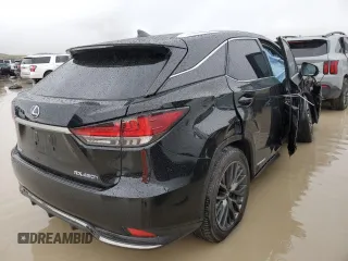 2020 Lexus RX with VIN 2T2YGMDA4LC052181, listed as a Copart auction lot 42141364 with 64,045 mi miles. Bid and sale history available at carsss.com. Image 3.
