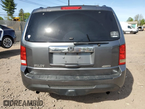 2012 Honda Pilot LX with VIN 5FNYF4H28CB056918, listed as a Copart auction lot 55265165 with 170,691 mi miles and Salvage Title. Bid and sale history available at carsss.com. Image 6.