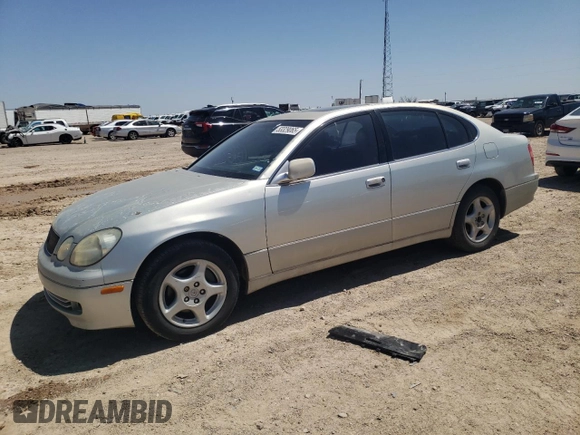 2000 Lexus GS 300 with VIN JT8BD68S8Y0095911, listed as a Copart auction lot 53329065 with 195,179 mi miles and Salvage Title. Bid and sale history available at DreamBid. Image 1.