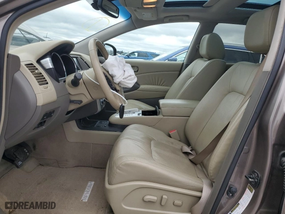 2010 Nissan Murano SL with VIN JN8AZ1MW9AW126133, listed as a Copart auction lot 53648625 with 51,334 mi miles and Clean Title. Bid and sale history available at carsss.com. Image 7.
