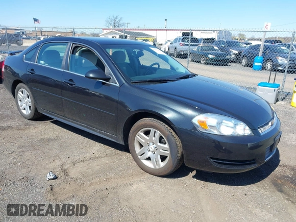 2012 Chevrolet Impala LT Retail with VIN 2G1WB5E34C1263646, listed as a IAAI auction lot 41986259 with 59,582 mi miles and . Bid and sale history available at DreamBid. Image 1.