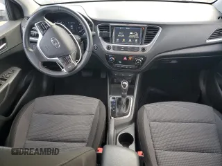 2018 Hyundai Accent Limited with VIN 3KPC34A35JE018975, listed as a Copart auction lot 74818524 with 57,063 mi miles and Salvage Title. Bid and sale history available at carsss.com. Image 8.