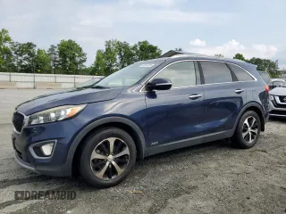 2016 Kia Sorento EX with VIN 5XYPHDA10GG123503, listed as a Copart auction lot 57661335 with 135,288 mi miles and Salvage title. Bid and sale history available at DreamBid. Image 1.
