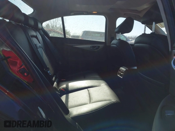 2023 Infiniti Q50 Luxe with VIN JN1EV7BR3PM542405, listed as a IAAI auction lot 41737342 with 12,353 mi miles and . Bid and sale history available at DreamBid. Image 8.