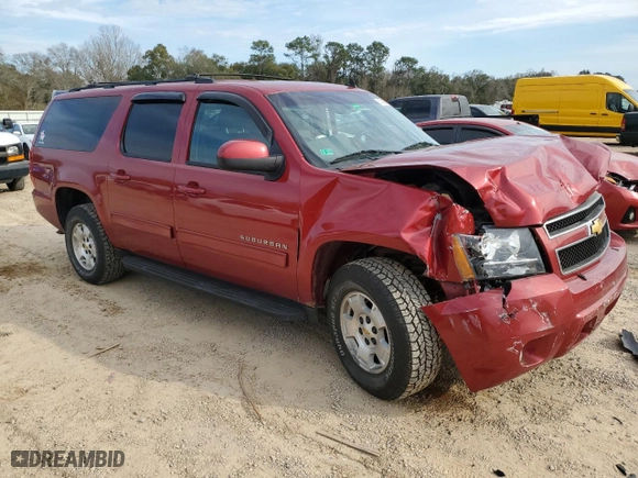 2013 Chevrolet Suburban LT with VIN 1GNSKJE76DR336422, listed as a Copart auction lot 47453575 with 139,399 mi miles and Salvage Title. Bid and sale history available at carsss.com. Image 4.