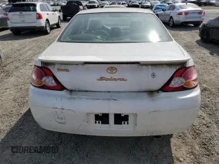 2002 Toyota Solara SE with VIN 2T1CF28P72C589663, listed as a Copart auction lot 48508065 with 215,436 mi miles and Clean Title. Bid and sale history available at DreamBid. Image 6.
