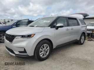 2023 Kia Carnival LX with VIN KNDNB4H30P6256037, listed as a Copart auction lot 44420635 with 39,449 mi miles and Salvage Title. Bid and sale history available at DreamBid. Image 1.