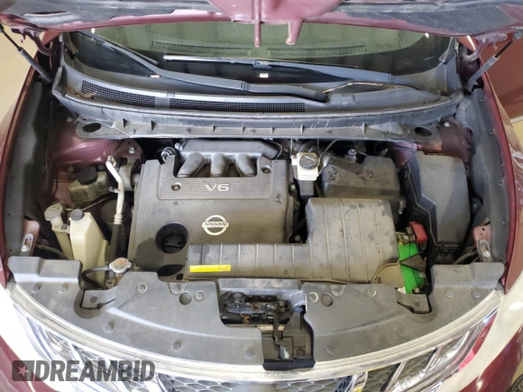 2011 Nissan Murano SV with VIN JN8AZ1MW9BW172286, listed as a Copart auction lot 53674515 with 180,424 mi miles and Clean Title. Bid and sale history available at DreamBid. Image 12.