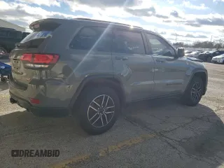 2021 Jeep Grand Cherokee Trailhawk with VIN 1C4RJFLT4MC533986, listed as a Copart auction lot 81338054 with 41,354 mi miles and Salvage Title. Bid and sale history available at carsss.com. Image 3.