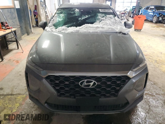 2019 Hyundai Santa Fe SE with VIN 5NMS23AD0KH079064, listed as a Copart auction lot 45982265 with 72,184 mi miles and Salvage Title. Bid and sale history available at DreamBid. Image 5.