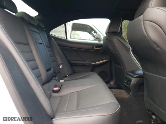 2020 Lexus IS with VIN JTHGA1D26L5101059, listed as a Copart auction lot 43457485 with 85,172 mi miles and Salvage Title. Bid and sale history available at carsss.com. Image 10.