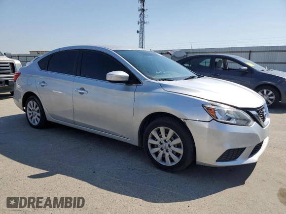 2017 Nissan Sentra S with VIN 3N1AB7AP3HY309856, listed as a Copart auction lot 55259225 with 149,459 mi miles and Salvage Title. Bid and sale history available at carsss.com. Image 4.