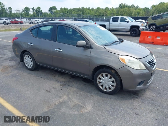 2012 Nissan Versa SV with VIN 3N1CN7AP6CL885513, listed as a IAAI auction lot 42681213 with 282,203 mi miles and . Bid and sale history available at DreamBid. Image 1.