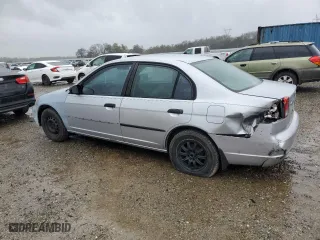 2003 Honda Civic DX with VIN 2HGES16173H561576, listed as a Copart auction lot 48469525 with 203,903 mi miles and Salvage Title. Bid and sale history available at carsss.com. Image 2.