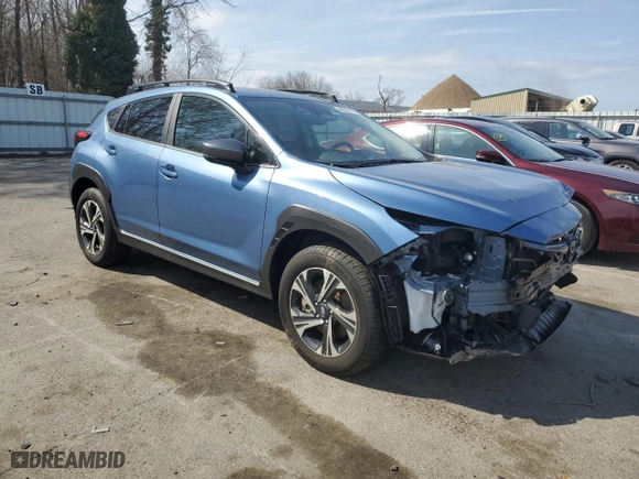 2024 Subaru Crosstrek Premium with VIN JF2GUADC6RH852740, listed as a Copart auction lot 48557915 with 6,625 mi miles and Salvage Title. Bid and sale history available at carsss.com. Image 4.