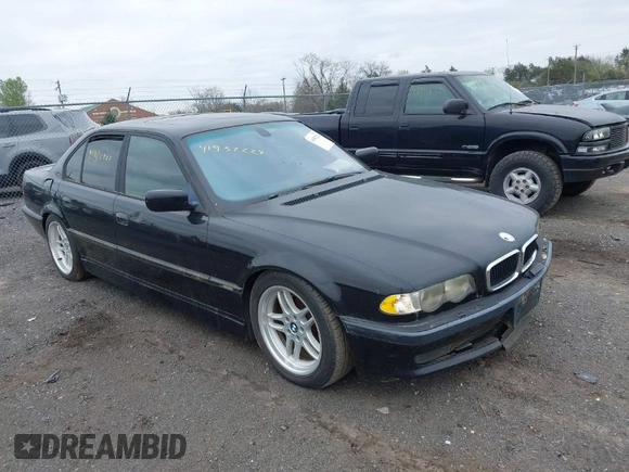 2001 BMW 7 Series 740i with VIN WBAGG83461DN87920, listed as a IAAI auction lot 41932224 with Not provided miles and . Bid and sale history available at DreamBid. Image 1.