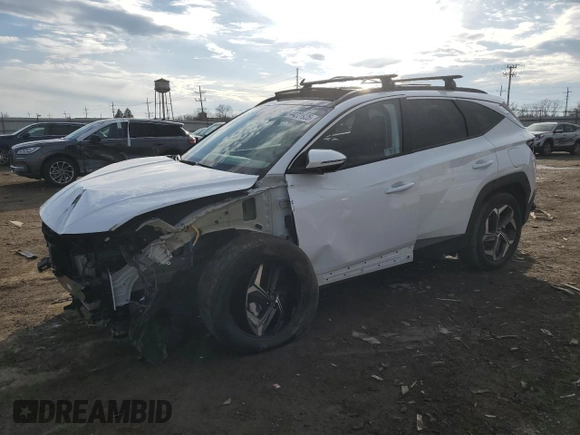 2024 Hyundai Tucson SEL Convenience with VIN KM8JCCD19RU211490, listed as a Copart auction lot 44221925 with 8,105 mi miles and Salvage Title. Bid and sale history available at carsss.com. Image 1.