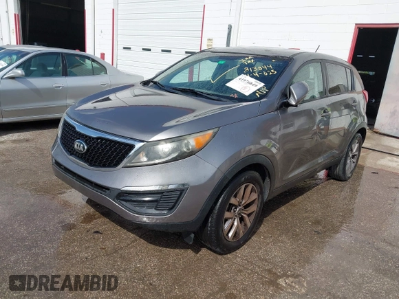2016 Kia Sportage LX with VIN KNDPBCAC1G7813044, listed as a IAAI auction lot 41976849 with Not Provided miles and . Bid and sale history available at carsss.com. Image 17.