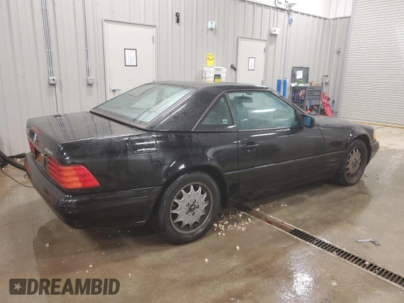1998 Mercedes-Benz SL-Class with VIN WDBFA67F5WF155507, listed as a Copart auction lot 79540884 with 71,904 mi miles and Clean Title. Bid and sale history available at carsss.com. Image 3.
