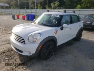 2014 MINI Countryman with VIN WMWZB3C5XEWR37269, listed as a Copart auction lot 64635834 with 53,156 mi miles and Salvage Title. Bid and sale history available at DreamBid. Image 1.