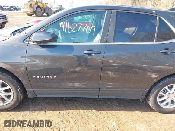 2023 Chevrolet Equinox LT with VIN 3GNAXTEG1PS191560, listed as a IAAI auction lot 41627709 with 10,914 mi miles and . Bid and sale history available at DreamBid. Image 14.