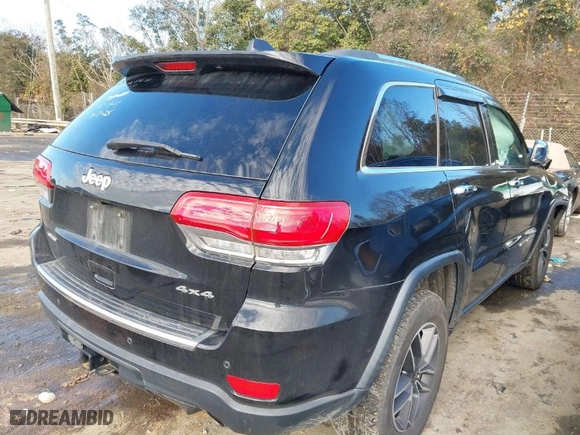 2019 Jeep Grand Cherokee Limited with VIN 1C4RJFBGXKC654555, listed as a IAAI auction lot 41310612 with 96,800 mi miles. Bid and sale history available at carsss.com. Image 4.