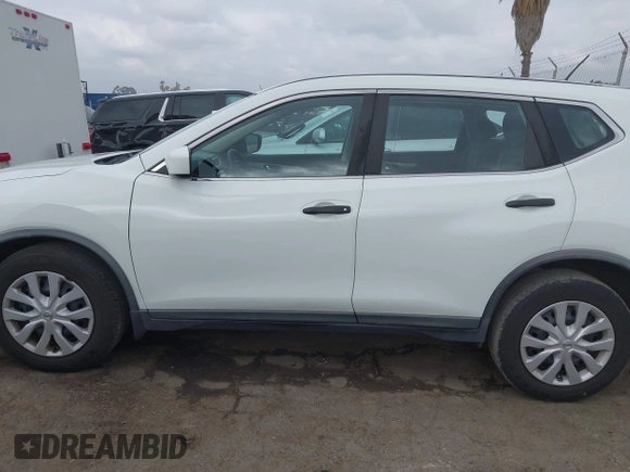 2016 Nissan Rogue S with VIN KNMAT2MT6GP663229, listed as a IAAI auction lot 42095705 with 93,602 mi miles. Bid and sale history available at carsss.com. Image 14.
