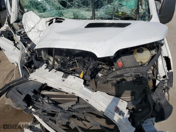 2018 Ford Transit Van with VIN 1FTYR2CGXJKA12952, listed as a Copart auction lot 48476755 with 0 mi miles and Salvage Title. Bid and sale history available at carsss.com. Image 12.