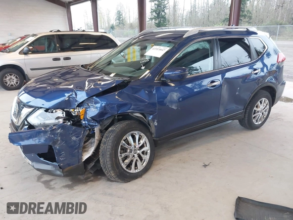 2018 Nissan Rogue SV with VIN 5N1AT2MV7JC800092, listed as a IAAI auction lot 41953847 with 86,168 mi miles and . Bid and sale history available at carsss.com. Image 18.